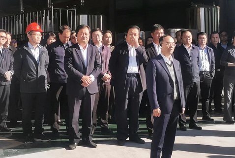 省級(jí)領(lǐng)導(dǎo)考察指導(dǎo)山東匯冠機(jī)械設(shè)備有限